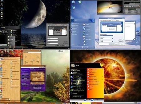 90 тем для Windows XP