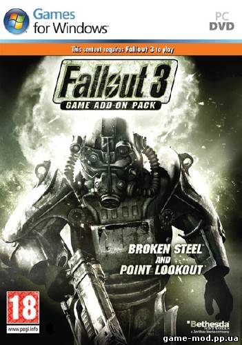 Fallout 3: Broken Steel and Point Lookout (2010/RUS/1C/Add-on)